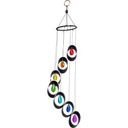 Metal Windchime Black - Chakra