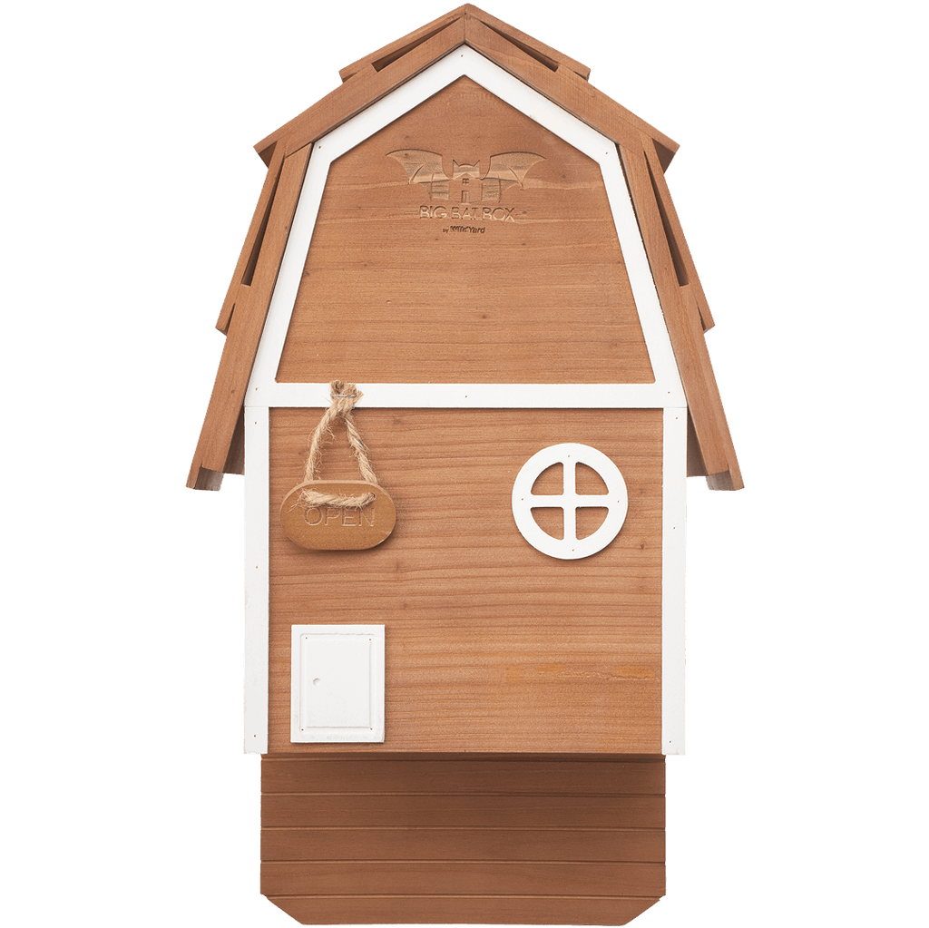 Bat Barn Junior Cedar Bat House 2 Chamber Brown Outdoor