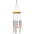 Selenite & Crystal Suncatcher Mobile w/ Chakra Beads