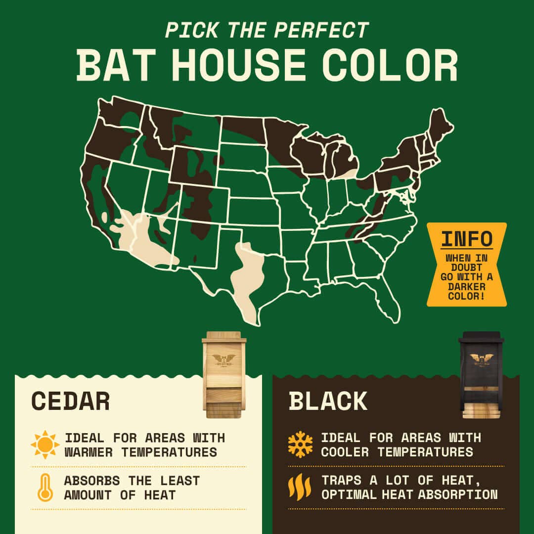 Single Chamber Bat House Cedar – Eco-Friendly Yard Shelter