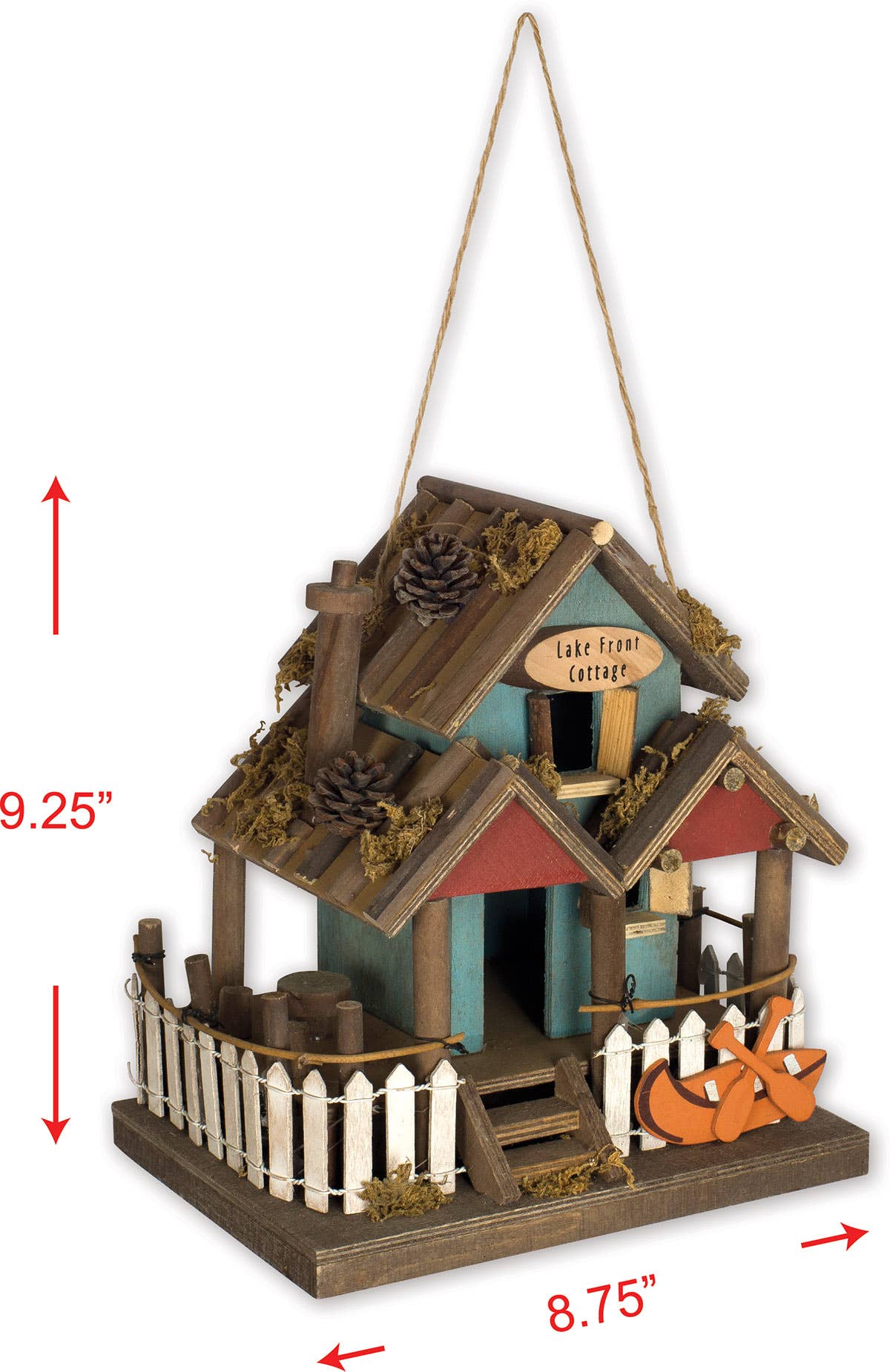 Lake Front Cottage Birdhouse