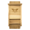 Single Chamber Bat House Cedar – Eco-Friendly Yard Shelter