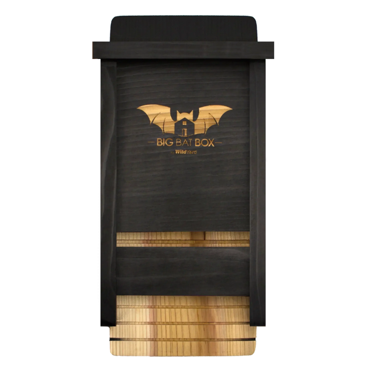 Single Chamber Bat House – Cedar Shelter for Backyard Bats