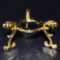 2 1/2" Gold color stand