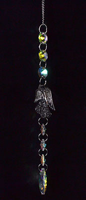17" Angel sun catcher
