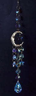 18" Crescent Moon sun catcher
