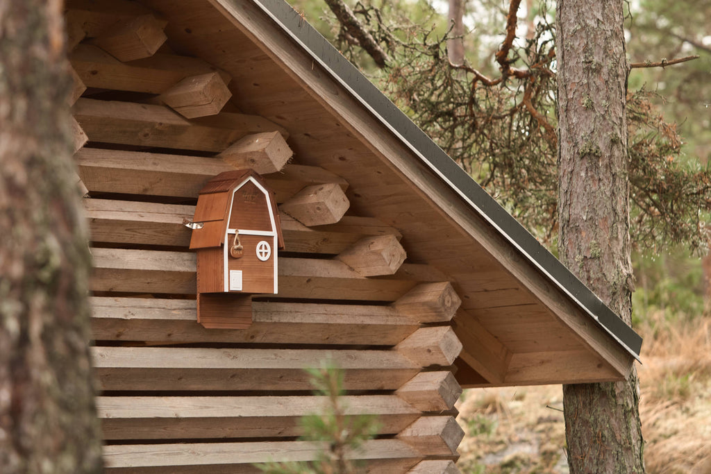 Bat Barn Junior Cedar Bat House 2 Chamber Brown Outdoor