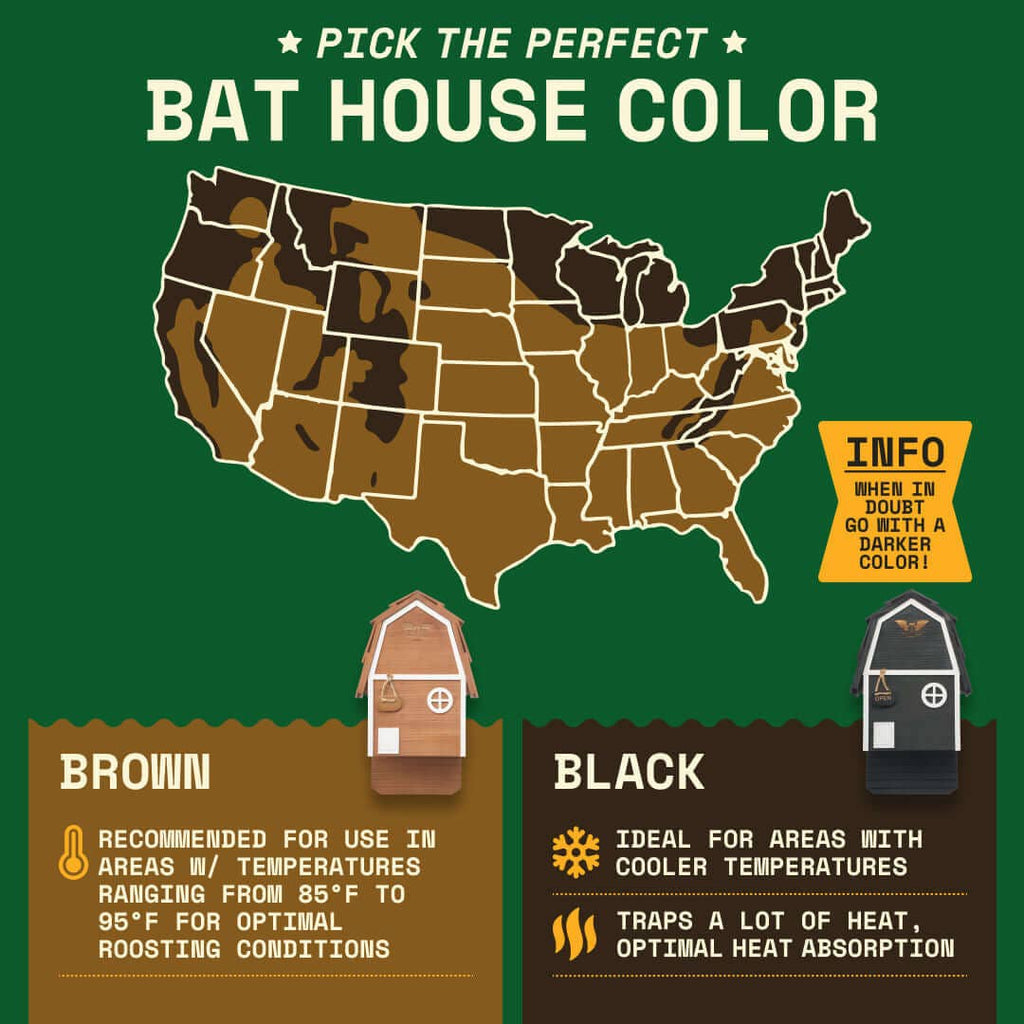 Bat Barn Junior Cedar Bat House 2 Chamber Brown Outdoor