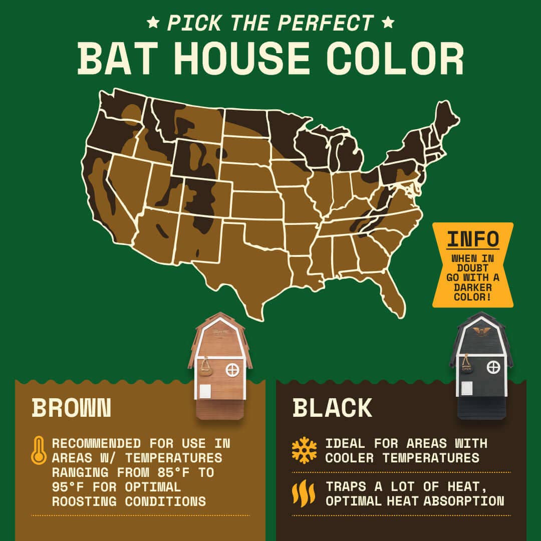 Bat Barn Junior Cedar Bat House 2 Chamber Brown Outdoor